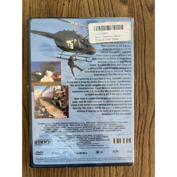 Operation Delta Force 3 Clear Target DVD Action Movie NEW Sealed - Picture 3 of 4